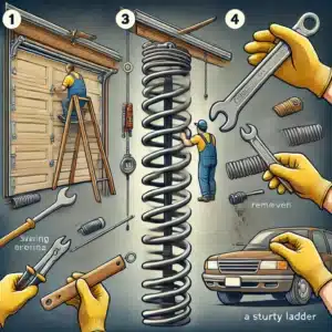 how to replace garage door spring