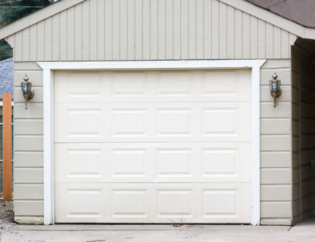 9x8 Vinyl Garage Door