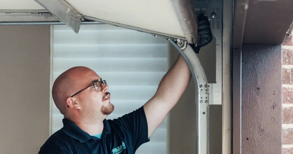 how to fix garage door off track