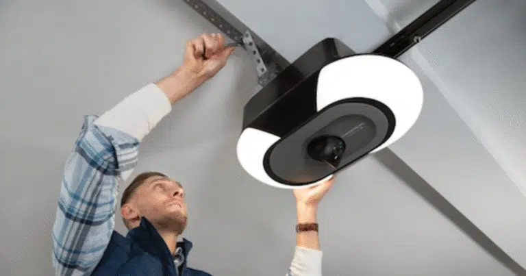how to replace a garage door opener battery