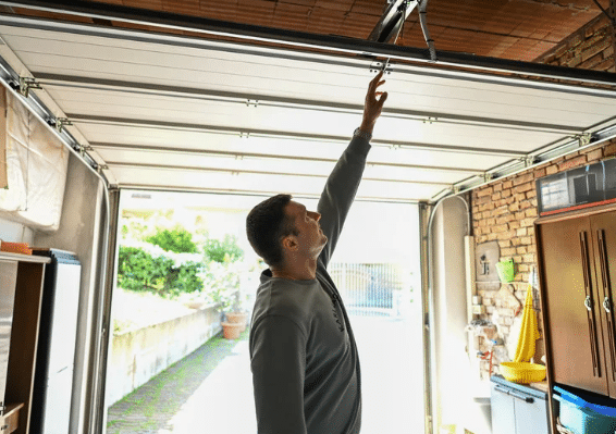 Testing garage door balance