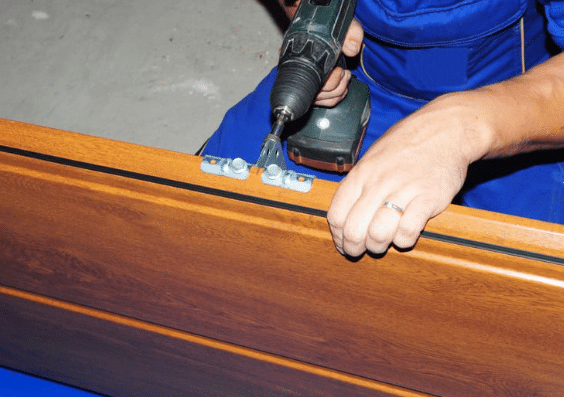 Fixing a garage door