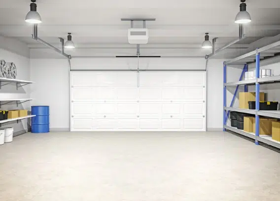 Loud garage door