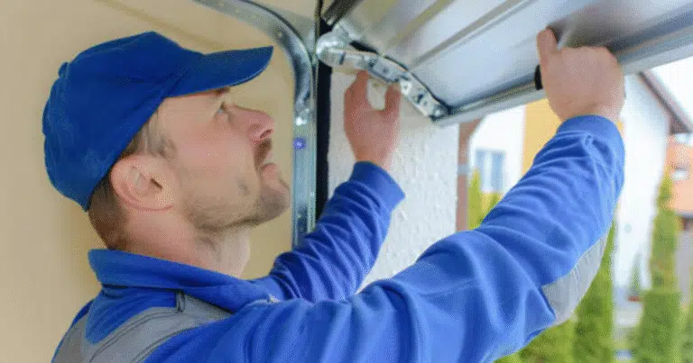 how to fix garage door off track