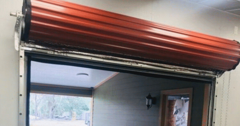 manual roll up garage door