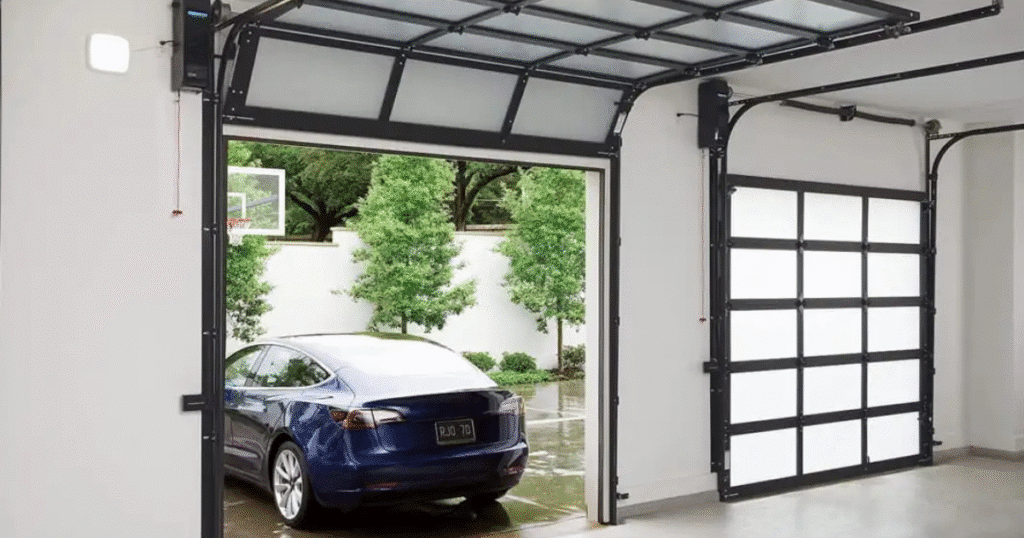 side mount garage door